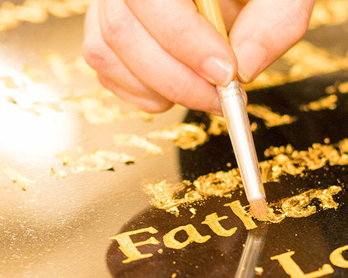 lettering